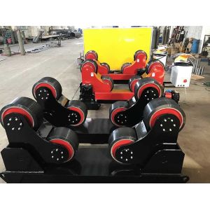 Automatic Heavy Duty Tank Pipe Welding Rollers, Self Adjustment 45000lbs
