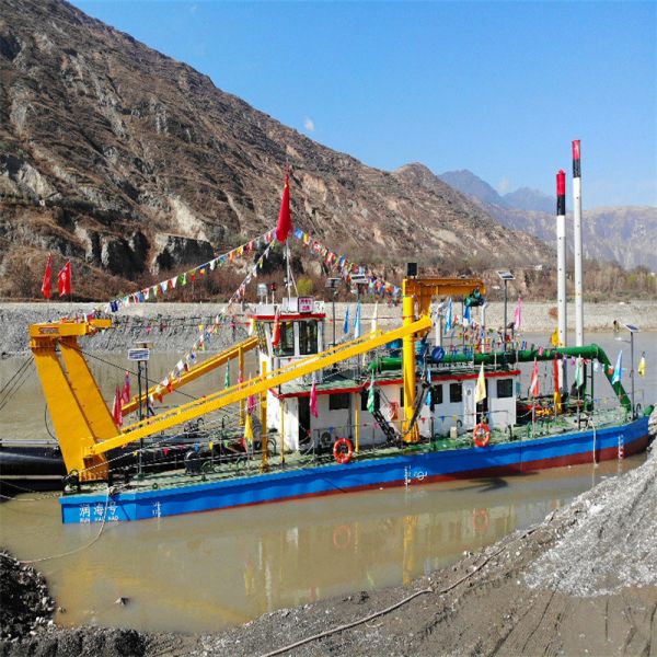 Parker Hydraulic System Cutter Suction Dredging Machinery for River Sand