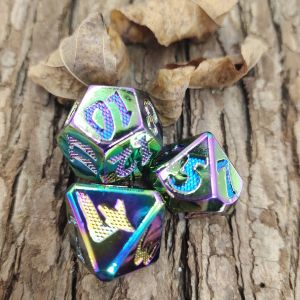 Card Game Surface Hand Carved Resin Polyhedral Dice Color Customization Pretty