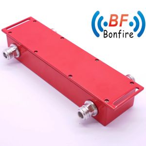Das Ibs Public Safety 617-3800MHz 2 in 2 out N Type Microwave Red Color Hybrid Combiner