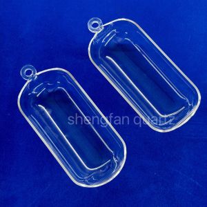 Quality Factory Custom High Temperature Resistant Semiconductor Quartz Cleaning Boat Annealing Boat for sale