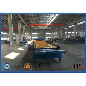 Customized Adjustable Roof Roll Forming Machine Automatic PLC Control