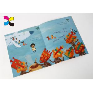 Paperback CMYK Softcover Book Printing Sewing Binding Matt Film Laminated