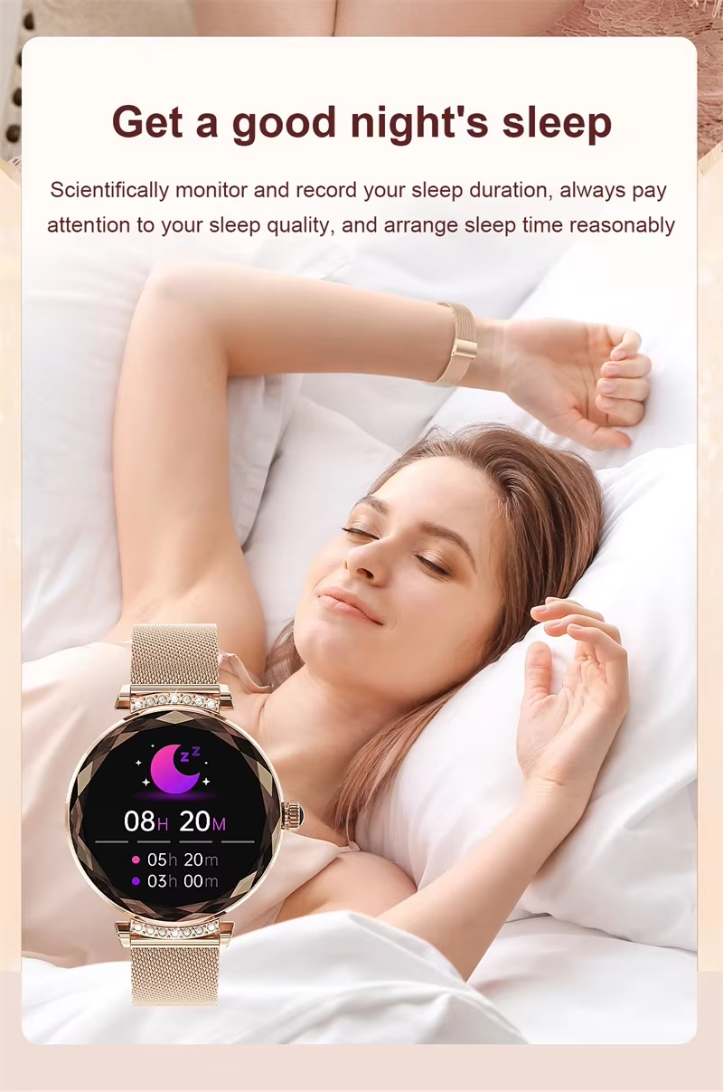 1.19inch NX7pro Smart Watch Bands Accessories For Women Waterproof Fashion Luxury Diamond