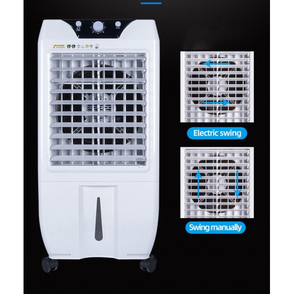 5500cmh 3200 cfm portable mobile commercial evaporative cooler evaporative cooling unit price manufaturer factory