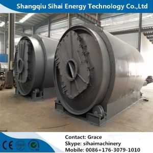 300sq meters Area Required Tire Pyrolysis Plant with Advanced Features