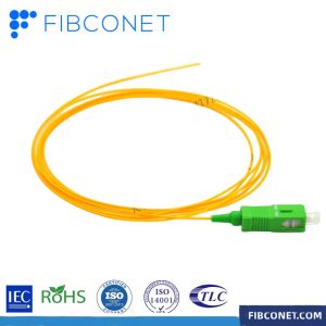 Low IL SC APC/UPC SM/MM simplex singlemode indoor Fiber optic pigtail Customize