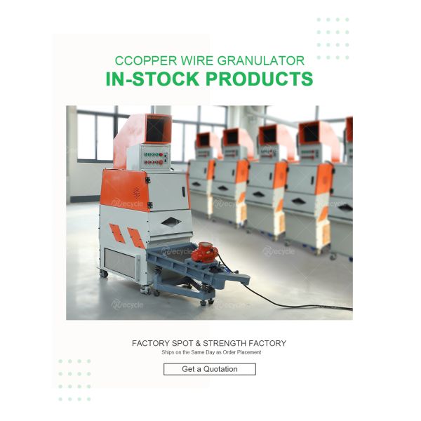 Mini Copper Wire Granulator Machine for Home Processing Material Industrial Cable Wires