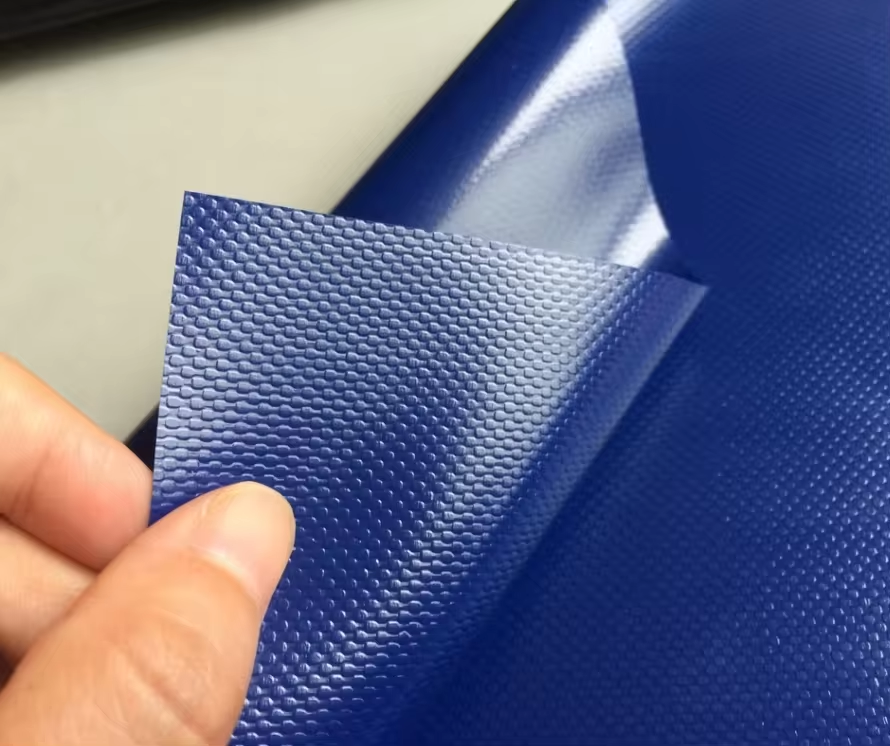 150GSM 100% Polyester Twill Tarpaulin Waterproof High Visibility Poly Woven Fabric