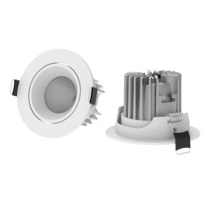 DALI Dimmable Ceiling 12W LED Spotlight 18W Consumption 24deg Ra90