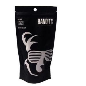 Black Printing matte laminated aluminum foil flat bottom zipper bag with valve