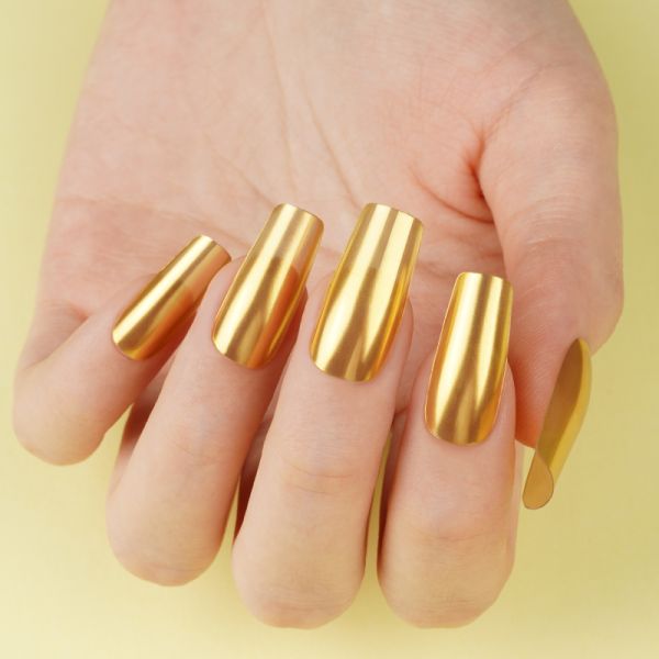 3D Gel Nail Wraps Semi-Cured Gel Strips with Solid Color and Long-Lasting Effect