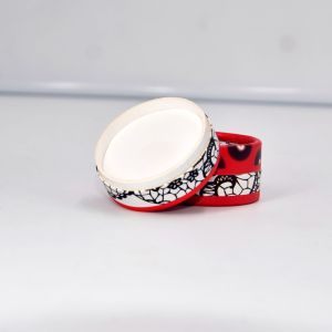 Eyeshadow Small Round Tube Packaging , CMYK Cardboard Cosmetic Tube Box