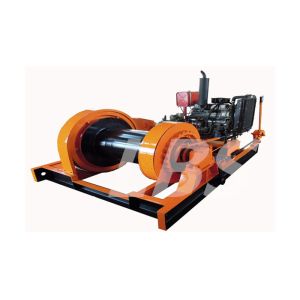 High Power 60 Ton Winch With Spooling Device Custruction Use