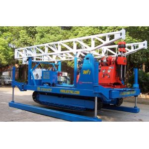 GXY-2BL Construction Crawler drilling Rig With Two Reverse Speed Hydraulic Chuck
