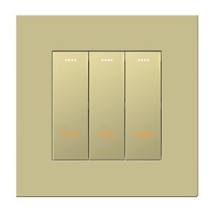 KNX Smart Home Switch Light Control System 86mm Size​ Backlight Design