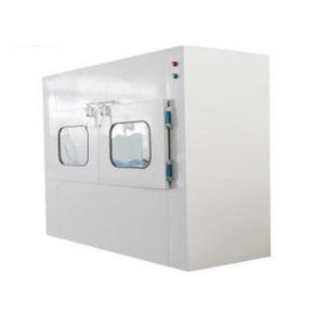 Double Door Clean Room Air Shower Pass Box Hepa / Pre Filter System Durable