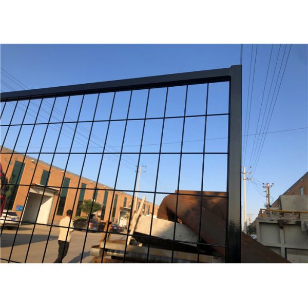 Commercial Construction Temporary Mesh Fencing Galvanized Steel Wire Easily