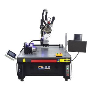 CNC Platform Laser Welding Machine for Aerospace 120J Pulse Energy
