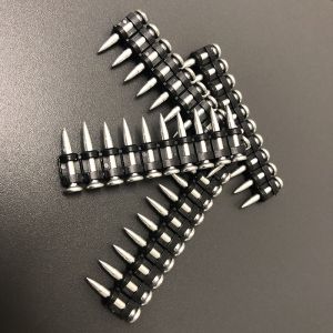 GCN40 Hardened Collated Concrete Nails Galvanized 2.7x27mm Carbon Steel
