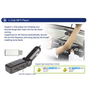 blue-tooth car charger mp3 player