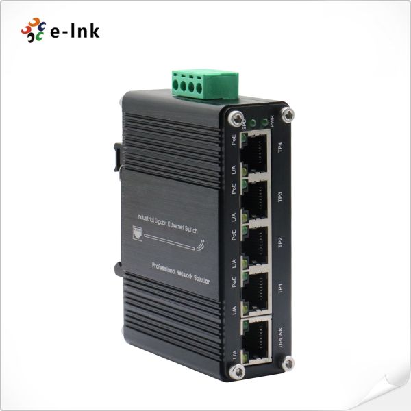 Buy Mini Industrial PoE Ethernet Switch with 4-port 10/100TX + 1-Port 100TX at wholesale prices