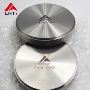 China GR1 Pure Titanium Disc Cold Rolled Stamping Bright Surface on sale