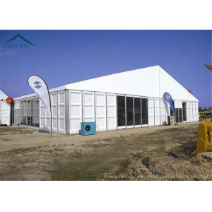 Quality Business Application Large Aluminium Frame Tents With ABS Solid Wall for sale