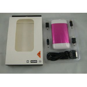 Emergency solar charger with charge LED indicator