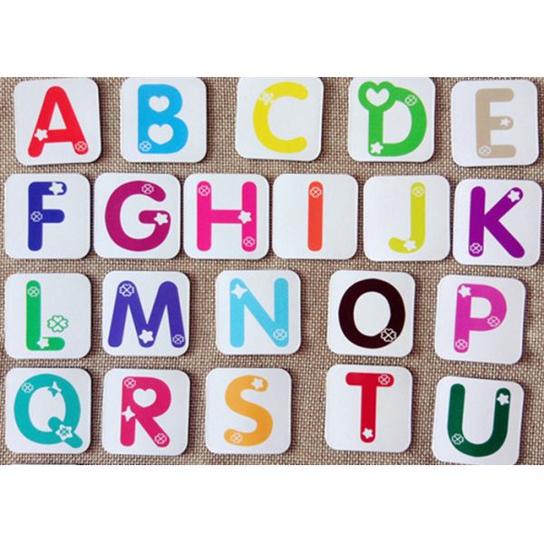 4*4mm EVA Rubber Magnetic Alphabet Refrigerator Magnets