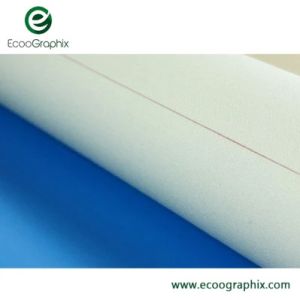 Polished Offset Web Printing Rubber Blanket 76 - 80 Hardness