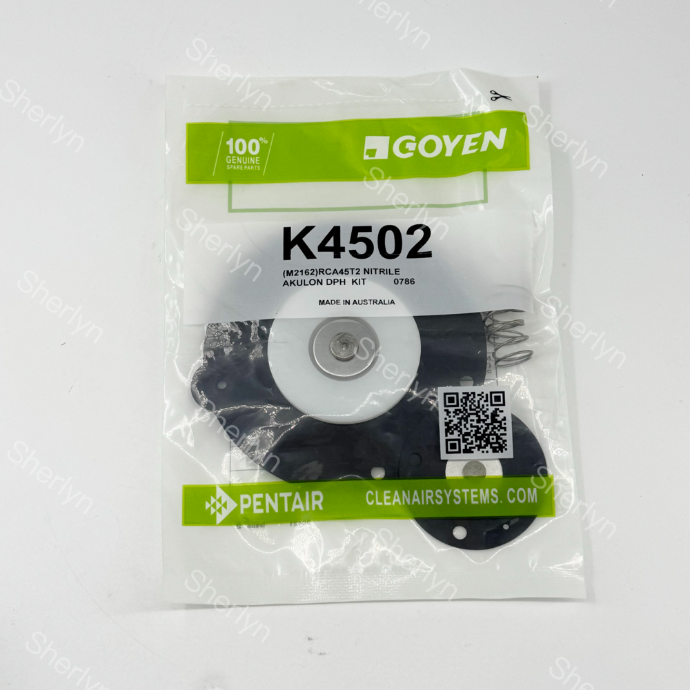GOYEN 1.5-inch Membrane Repair Kit K4502 K4503 K4504 CA45T/DD/FS RCA45T/DD Nitrile rubber/fluororubber