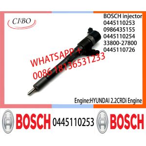 BOSCH Common fuel Injector 0445110253 0445110254 0445110726 0986435155 33800