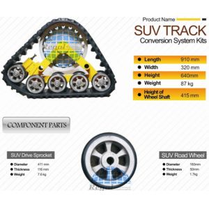 SUV conversion track system