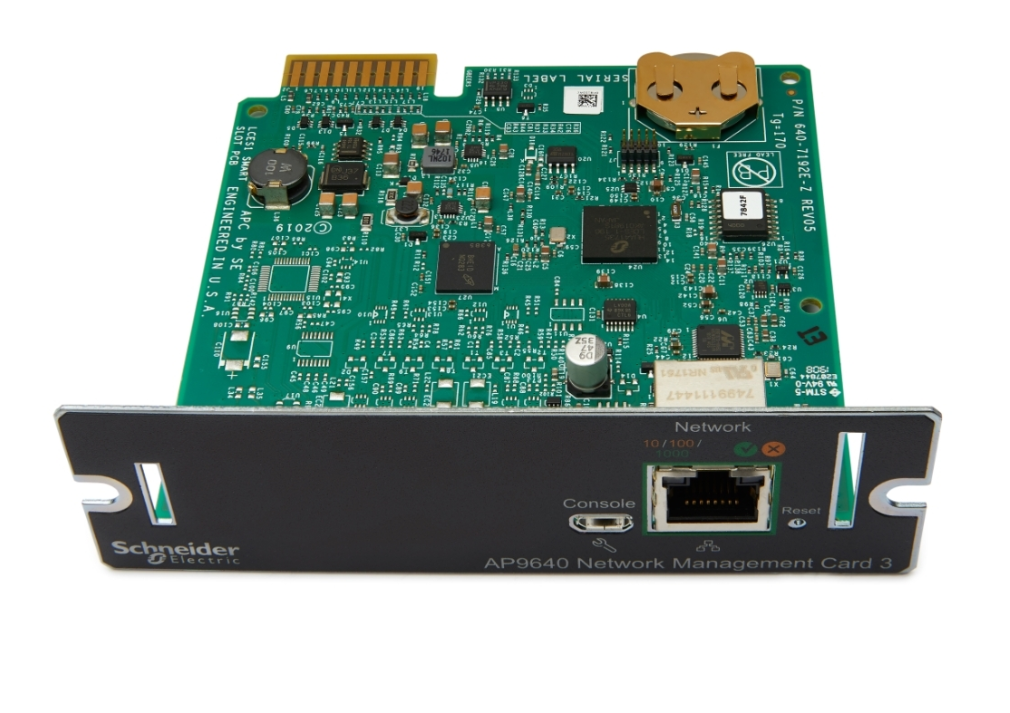 Schneider AP9640 UPS Network Management Card 3