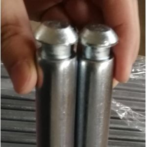 Customized Steel Tube Hollow Axle For Plastic Bin Wheelie Bin Spare Parts