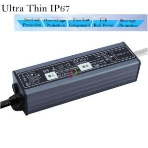 IP67 Power Supply LED Driver 12V 20W 1.67A Waterproof Buried Light Box
