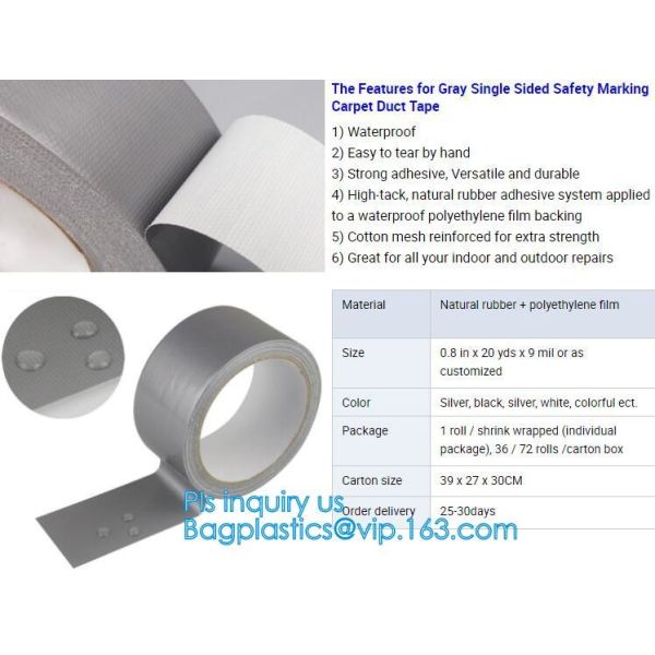 Duct/Cloth Tape Gaffer Tape For Carpet Jointing/Sealing China Manufacturer