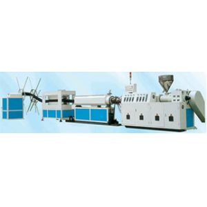 Full Automize PP / PE Plastic Pipe Extrusion Single Screw Extruders