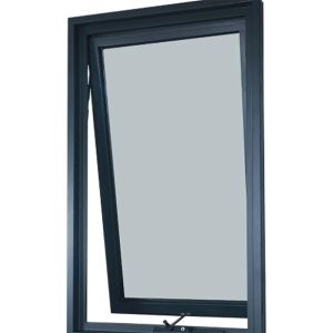 China Folding Screen SKATE Modern Design Double Glazed Aluminum Alloy Awning Windows on sale