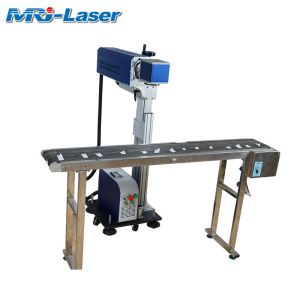 2 Years Warranty Flying Laser Marking Machine 14000mm/S Engraving Speed