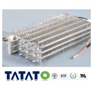 Slant Inserting Aluminum Fin Heat Exchanger For High End Frost Free Refrigerator