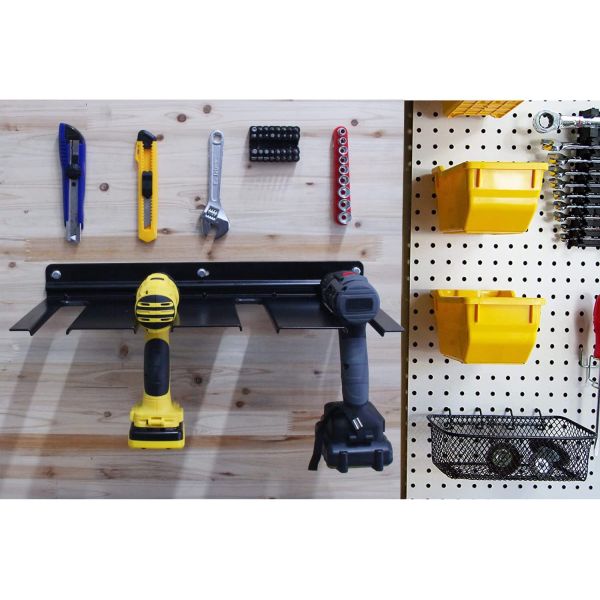 Customized Garage Storage Utility Rack 17inch Heavy Duty Bearing Capacity Metal Shelf