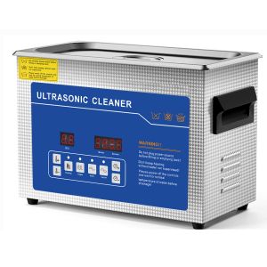 Professional 4L Ultrasonic Cleaner with Heater Timer and Dual-Frequency for