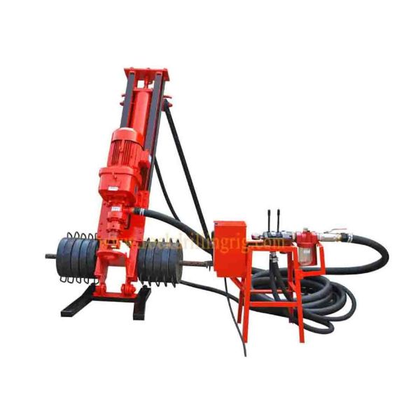 Buy DM100B Portable Pneumatic Engineering Drilling Rig 20m Hole Depth 1m Feed Stroke at wholesale prices