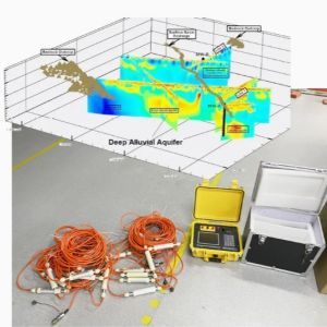 VES Water Finder Portable Electrical Resistivity Meter Resistivity Meter for