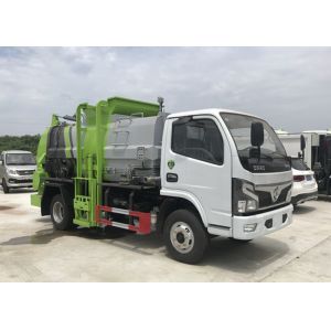 Quality Dongfeng 4X2 120HP 6 Wheeler Side Loader Refuse Truck for sale