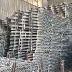 Galvanized Q235 1.5m EN12811 Pin Lock Scaffold with Quick Assembly Max Height