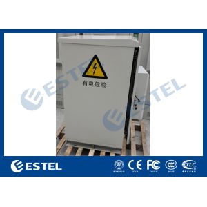 Weather Proof Galvanized Steel Outdoor Equipment Cabinet With Front Door and