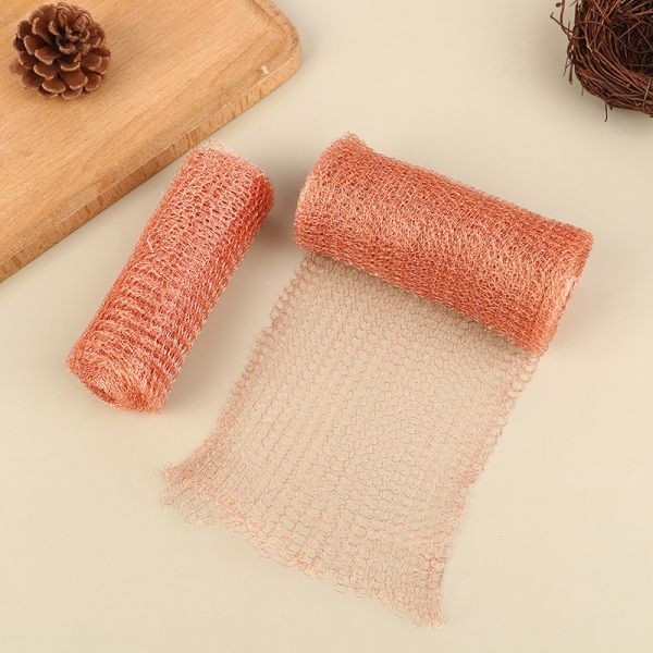 40 Density Copper Wire Braided Mesh Roll 0.17mm Monofilament Diameter 100% Pure Copper
